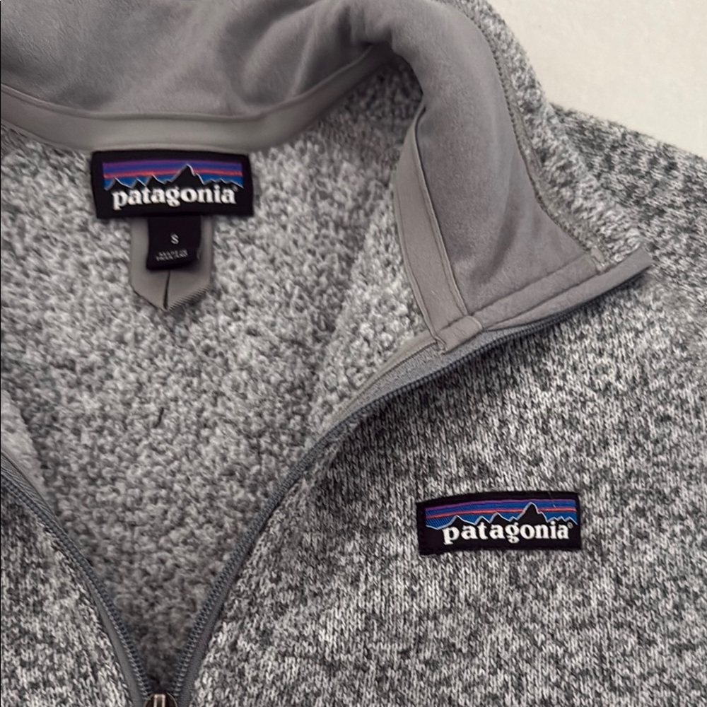 Patagonia Women's Better Sweater 1/4-Zip Fleece - Birch White - Picture 2 of 4